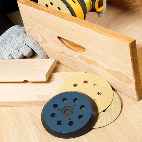Miniatura 7 de S SATC Almohadillas de repuesto de 5 pulgadas con 8 agujeros de gancho y bucle para lijadoras orbitales DEWALT/Makita