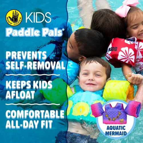 Miniatura 5 de Body Glove Paddle Pals - Chaleco salvavidas para niños aprobado por la Guardia Costera para aprender a nadar PFD
