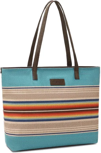 Miniatura 7 de Montana West Wrangler - Bolso de mano para mujer, de lona, bolso azteca
