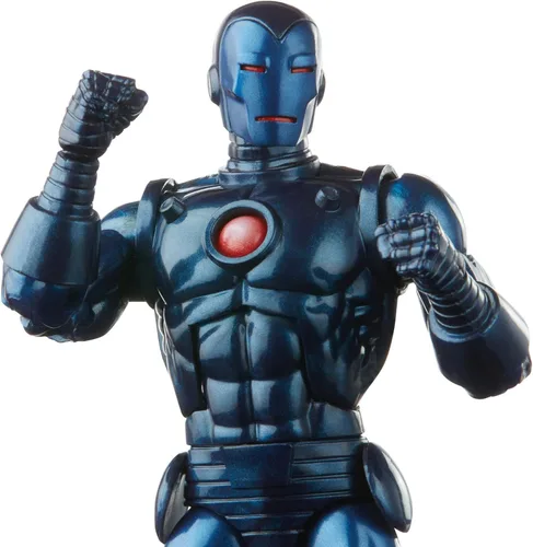 Miniatura 10 de Hasbro Marvel Legends Series - Figura de acción Stealth Iron Man de 6 pulgadas, incluye 5 accesorios y 1 pieza Build-A-Figure, diseño y articulación