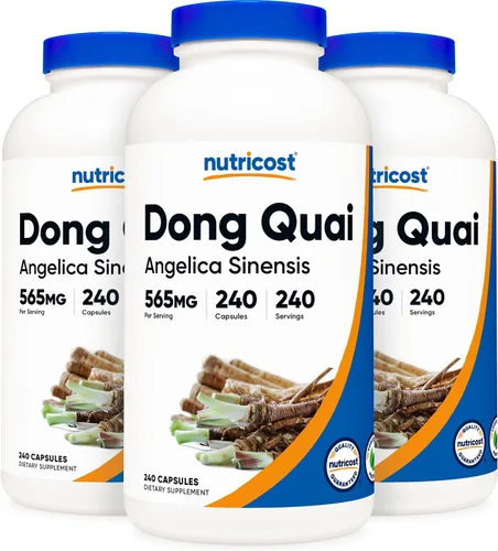 Miniatura 8 de Nutricost Dong Quai 565mg, 240 Cápsulas (2 Botellas)