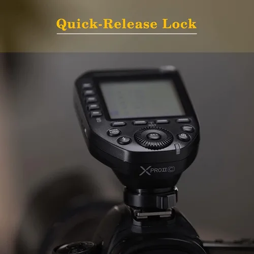 Miniatura 5 de Godox Disparador de flash XProII-S Xpro compatible con cámaras Sony, TTL 2.4G sincronización inalámbrica de alta velocidad 1/8000s, nueva función