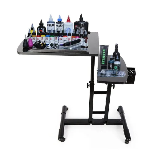 Estación de trabajo de tatuajes portátil portátil para tatuajes, estación de trabajo móvil para tatuajes, estación de trabajo móvil, estación de