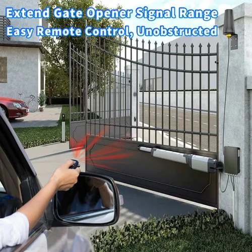 Miniatura 4 de Bingfu Antena para abridor de puerta de garaje para GTO Mighty Mule MM371W MM372W MM571W MM572W MMS100 LiftMaster Ghost Controls Multicode Antena