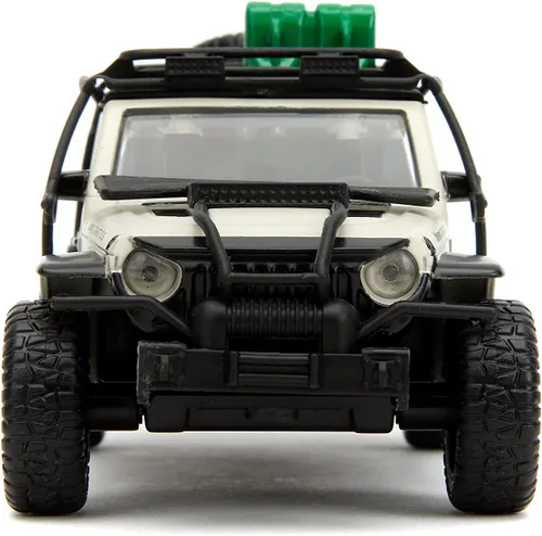 Miniatura 3 de Jada Jurassic World Dominion 1:32 Jeep Gladiator - Auto fundido a presión, juguetes para niños y adultos