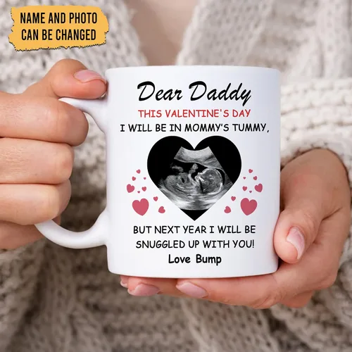 Miniatura 2 de Hyturtle Regalo personalizado para el día de San Valentín para el esposo de parte de la esposa, regalo para papá nuevo, regalo de anuncio