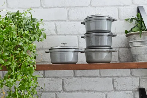 Miniatura 6 de STAUB 40509-304-0 Olla Cocotte redonda 20cm gris grafito Gris (Graphite Grey)
