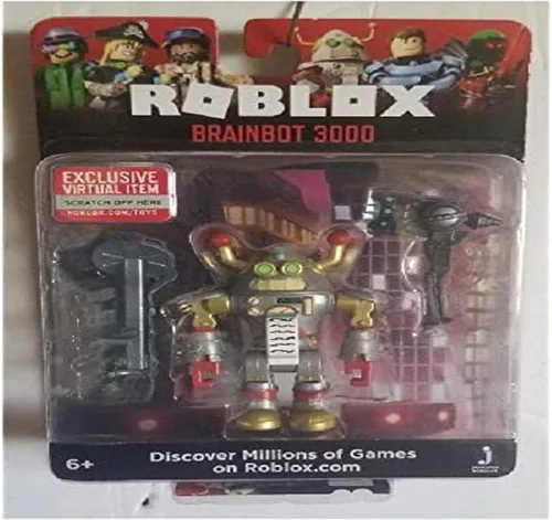 Roblox ROB0302 Figura Individual Serie #7-Brainbot 3000