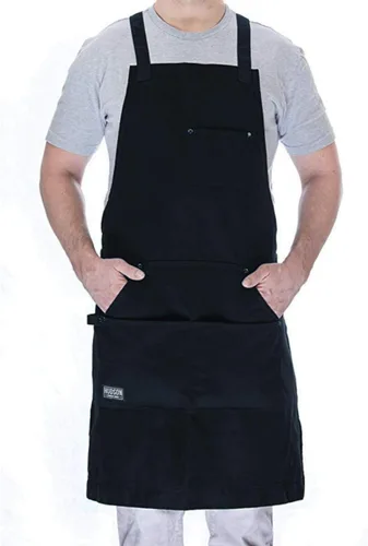 Miniatura 8 de Hudson Durable Goods - Delantal de chef de grado profesional para cocina, barbacoa y parrilla