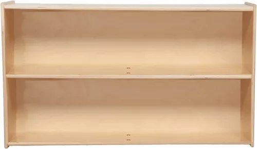 Contender Estantería horizontal de 2 estantes (48 pulgadas de ancho) | Estante Montessori - Organizador de almacenamiento de juguetes, artes,