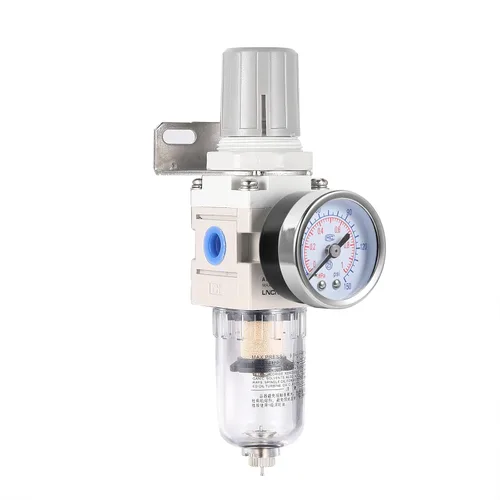 Miniatura 9 de Regulador de presión del filtro de aire NPT de 1/4", filtro compresor de herramienta de aire trampa de agua con medidor por ZHONG AN