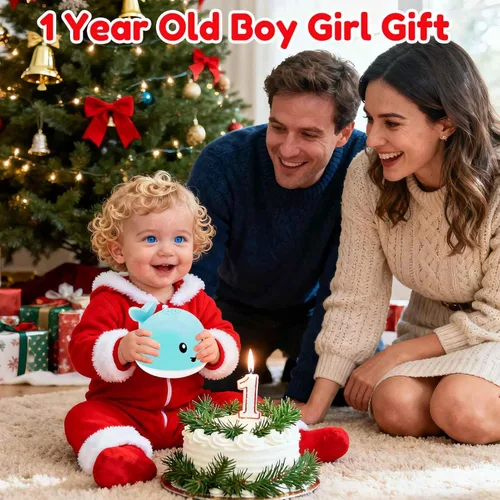 Miniatura 6 de Juguetes de baño para bebés de 6-12-18 meses - Rellenos de calcetín navideño para niños de 1-3 años, regalos para niños y niñas de 1 2 3 años, Azul