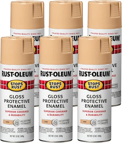 Miniatura 44 de Rust-Oleum 285092 - Pintura en aerosol para prevención del óxido, 12 onzas, transparente satinado Satinado claro