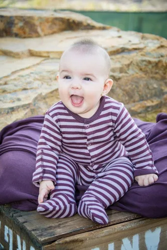 Miniatura 31 de L'ovedbaby Baby Girls Organic Baby Snap Footie