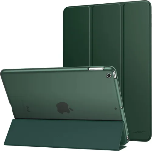 Miniatura 28 de MoKo Funda para iPad 9.7 2018/2017 de 5ª / 6ª Generación - Funda delgada y ligera con soporte para Smartphone con parte trasera translúcida