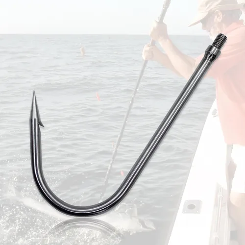 Miniatura 16 de Dutiplus Caña de pescar telescópica con dientes de 1~5, arpón de pesca de mar y hielo con barbas, lanza de pesca para caza de peces, ranas, topos