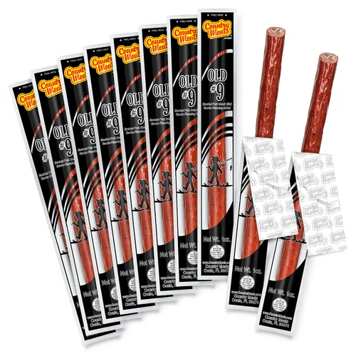 Miniatura 11 de Country Meats - Palitos de carne, 0 grasas trans, bajo en carbohidratos, alta proteína, botanas keto, idóneas para alimentación keto