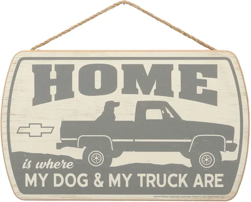 Miniatura 8 de Letrero de Ford Truck – Nunca confíes en una persona que no ama a los perros o conduce un Ford – Decoración de pared divertida