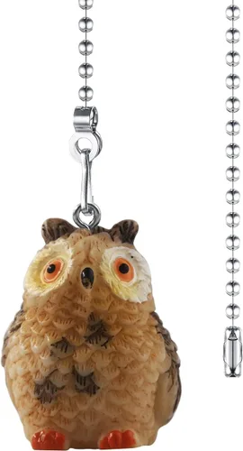 Miniatura 11 de Cadena de tirón del ventilador de techo de gato Dotlite, extensión de encanto con tira de cadena de gato de gimnasio realista y linda, cadenas