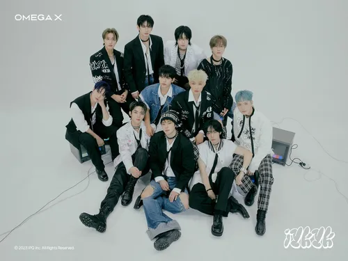Miniatura 3 de Omega X IYKYK 3er mini álbum CD+Photobook+Bill Paper+Photocard+Poster plegable en paquete+pegatina+tarjeta fotográfica de unidad+seguimiento sellado