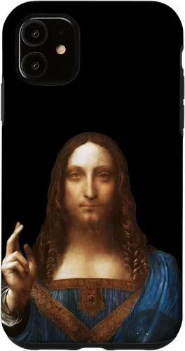 Miniatura 8 de Funda para iPhone 12 Pro Max Leonardo da Vinci - Salvator Mundi (salvador del mundo)
