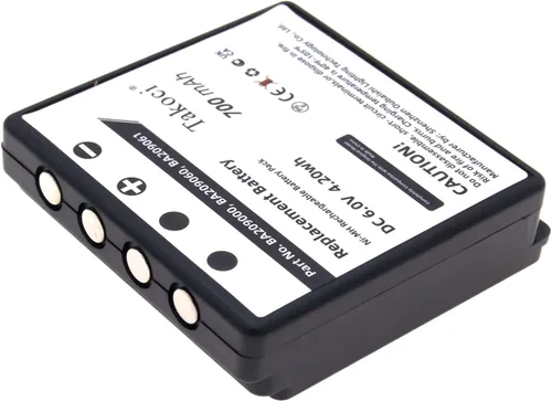 BA209000, BA209060, BA209061 Batería de repuesto para HBC Radiomatic FUB9NM, Eco, Spectrum 1, Spectrum 2, Linus 4, 6 / Micron 4, 6 transmisor de