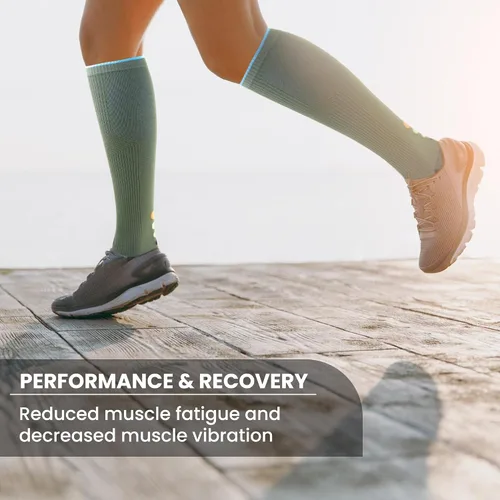 Miniatura 25 de GoWith Compression Socks for Men & Women, Cushioned 20-30 mmHg Graduated Compression Running Socks, Athletic Knee High Socks