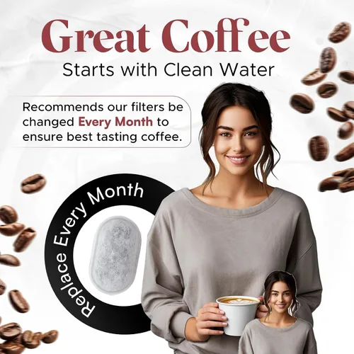 Miniatura 5 de Paquete de 12 cartuchos de filtro de agua compatibles con Keurig, filtros de repuesto de carbón activado para fabricantes Keurig 2.0 y 1.0, mejora