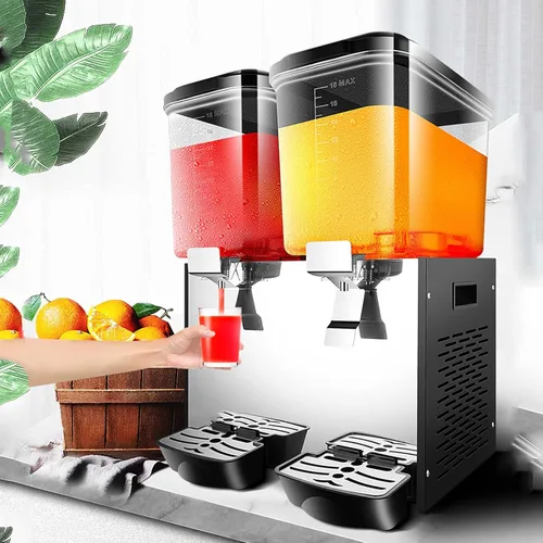 Miniatura 2 de Tipo de agitación comercial de acero inoxidable Máquina de granizado de hielo caliente y frío 20/40L Máquina de jugo de mezcla de acero inoxidable