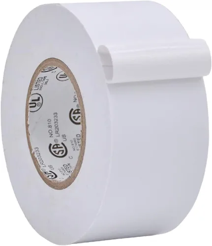 Miniatura 41 de WOD ETC766 - Cinta eléctrica blanca de uso general de grado profesional con núcleo certificado UL/CSA. Cinta eléctrica adhesiva de goma vinílica