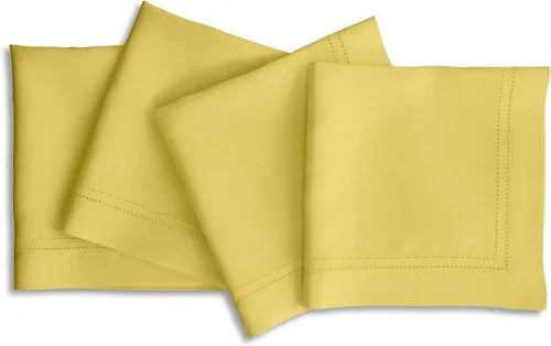 Miniatura 8 de Solino Home Juego de 4 servilletas de lino color marfil de lino 100 % puro con doble vainica de 20 x 20 pulgadas para verano, hechas a mano