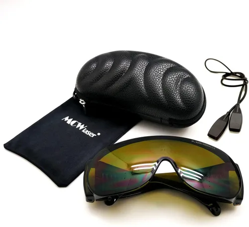 Miniatura 10 de MCWlaser IPL gafas de seguridad láser 190nm-2000nm gafas de protección ocular para depilación láser cosmetología fotón luz belleza estilo 1