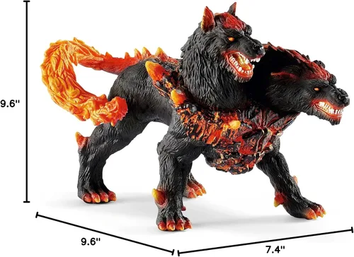 Miniatura 12 de Schleich Eldrador Creatures - Juego de 5 criaturas de fantasía - Lobo de hielo, sabueso de lava, bestia de roca y espada - Figuras de monstruos