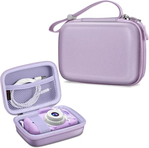 FINTIE Funda para cámara para niños compatible con Goopow/Seckton/Dylanto/Mgaolo/Masterbee/CIMELR/Desuccus juguetes para cámara digital para niños,