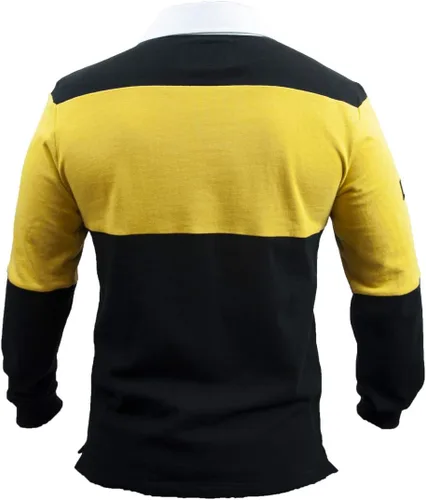 Miniatura 2 de Guinness Camiseta de rugby irlandés de manga larga para hombre, estilo polo de rugby, sudadera de cerveza