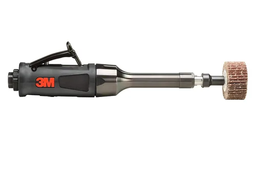 3M Amoladora de troquel - Motor de acero de 0.5 HP - 18,000 RPM - Lijado, acabado y pulido - Herramienta neumática - Eje recto - Pinza de 1/4' -