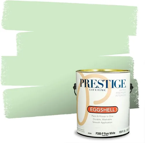 Miniatura 31 de PRESTIGE Pintura exterior e imprimación en uno, aloe, plano, 1 galón