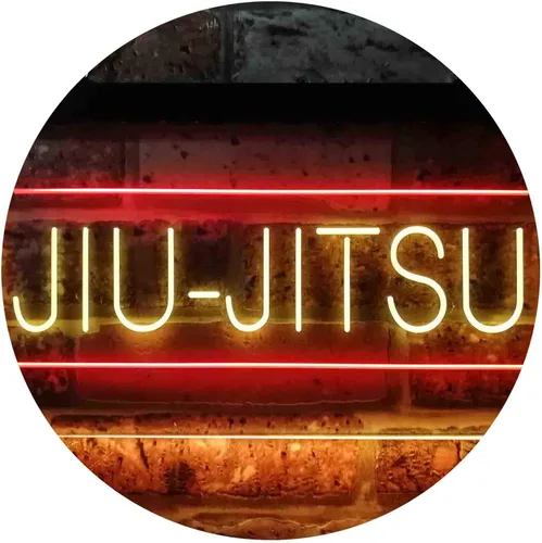 Miniatura 14 de ADVPRO Jiu-Jitsu Brasileño Sport Dual Color LED Neon Sign Azul y Rojo 12 x 8 pulgadas st6s32-i3836-br