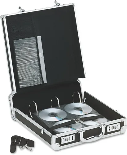 Miniatura 7 de Vaultz organizador de CDs, Negro