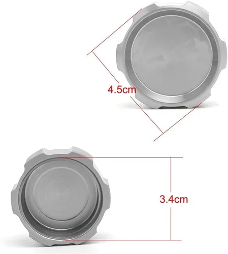 Miniatura 7 de Para KAWASAKI Z750 Z1000 Z800 Tapa de depósito de líquido de freno trasero se adapta a MT07 MT09 MT03 R1 R6 (color : MT negro)