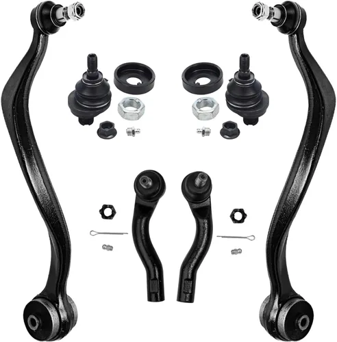 Miniatura 13 de Detroit Axle - Kit de extremo delantero para Chrysler 300 Dodge Charge Challenger 2011-2023, 2 brazos de control inferiores traseros 2 rótulas