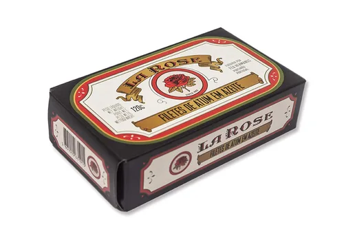 Miniatura 2 de La Rose de Portugal - Filete de atún enlatado gourmet en aceite de oliva puro - 4.23oz / 120gr (paquete de 5 latas)