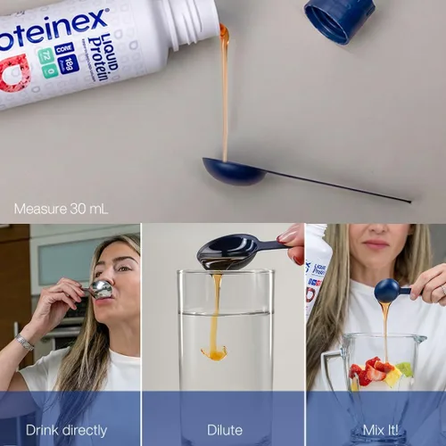 Miniatura 3 de Proteinex Core Liquid Collagen Peptidos, 0.71 oz de proteína por porción, recomendado por médicos, apoya la recuperación y la curación de heridas