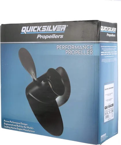 Miniatura 6 de Quicksilver Black Diamond Bravo Two Propeller Black Finish