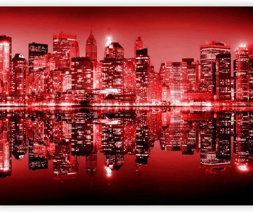 Miniatura 12 de artgeist Mural de pared Nueva York, 77 x 61 pulgadas, adhesivo autoadhesivo para pared, diseño de foto extraíble, decoración del hogar, paisaje