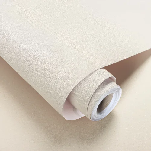 Miniatura 12 de Papel pintado de césped de pelar y pegar, papel de contacto texturizado Beige Marrón de 15.7 x 118.1 pulgadas, papel de pared de tela Vintage, papel