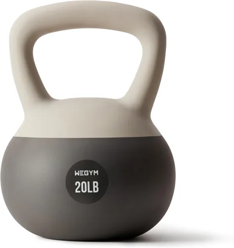 Miniatura 20 de WeGym Mancuernas suaves con base resistente a impactos acolchada y mango antideslizante de agarre ancho para entrenamientos en casa, levantamiento