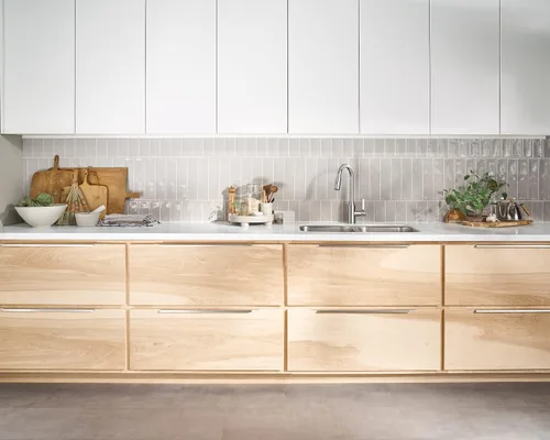 Miniatura 3 de Moen Genta LX - Grifo de cocina moderno cromado de una sola manija con rociador extraíble, cabezal de acoplamiento reflectante, grifo para fregadero