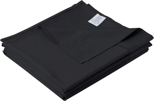 Miniatura 26 de Sábana plana de algodón tamaño Full solamente, 600 hilos 100% algodón egipcio sábana superior 1 pieza, sábanas planas frescas y transpirables Gris
