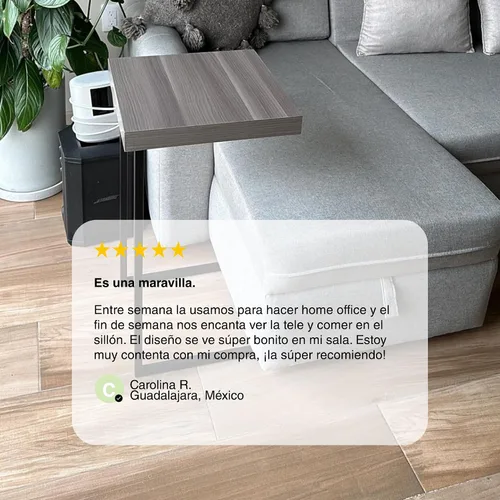 Miniatura 9 de Mesa auxiliar C (marrón)